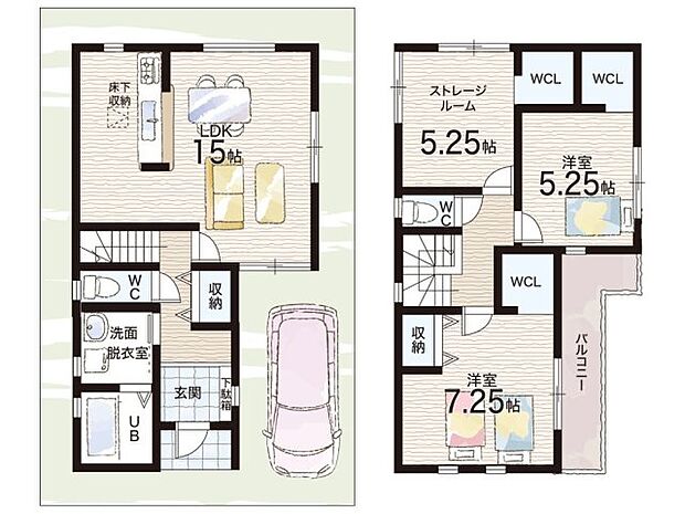 【2LDK+S(納戸)】○池田小学校・・・徒歩14分 ○第二中学校・・・徒歩13分