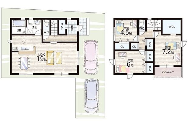 【3LDK】○松原南小学校・・・徒歩９分 ○松原第六中学校・・・徒歩１４分