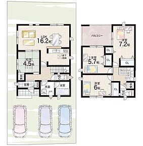 ○前栽小学校・・・徒歩20分 ○西中学校・・・徒歩11分 