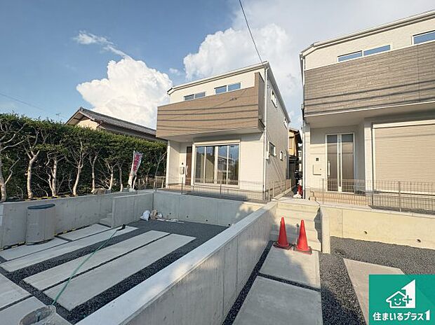 【外観】お客様に長く安心して住んでいだだける事にこだわった家づくり！住んでからのアフターサービスにもしっかりと取り組んでいます！