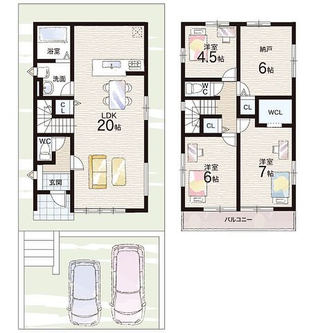【3LDK+S(納戸)】○木幡小学校・・・徒歩１４分 ○木幡中学校・・・徒歩３１分