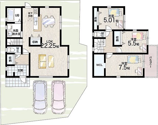 【3LDK】○伏見南小学校・・・徒歩12分 ○京西中学校・・・徒歩13分