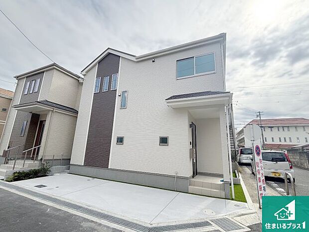 【外観】お客様に長く安心して住んでいだだける事にこだわった家づくり！住んでからのアフターサービスにもしっかりと取り組んでいます！