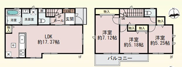 【3LDK】○長瀬東小学校・・・徒歩３分 ○金岡中学校・・・徒歩１０分