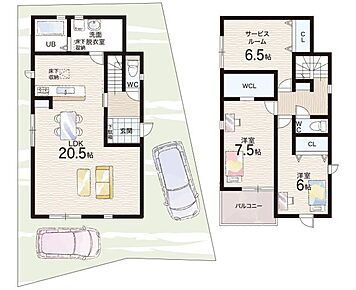 ○南部小学校・・・徒歩3分 ○東宇治中学校・・・徒歩14分 