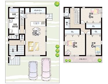 ○北中小学校・・・徒歩16分 ○第三中学校・・・徒歩8分 