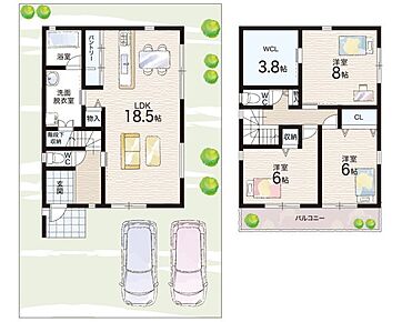 ○北中小学校・・・徒歩16分 ○第三中学校・・・徒歩8分 