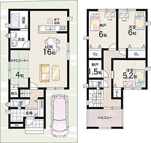 ○北山本小学校・・・徒歩７分 ○桂中学校・・・徒歩５分 