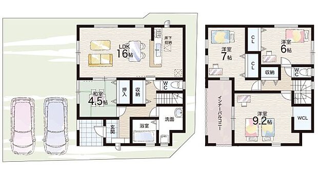 【4LDK】○春木小学校・・・徒歩9分 ○春木中学校・・・徒歩10分