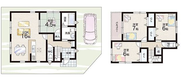 【4LDK】○丹波市小学校・・・徒歩11分 ○北中学校・・・徒歩23分