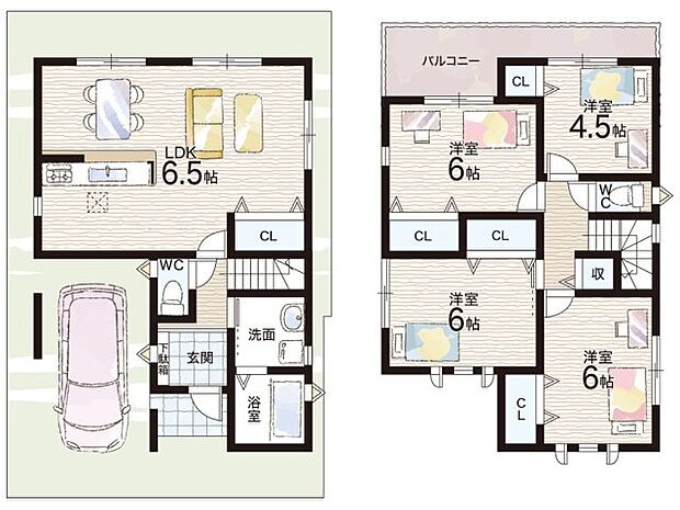 【4LDK】○丹波市小学校・・・徒歩11分 ○北中学校・・・徒歩23分