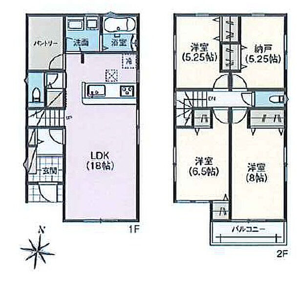 【2LDK+S(納戸)】○野田小学校・・・徒歩12分 ○野田中学校・・・徒歩10分