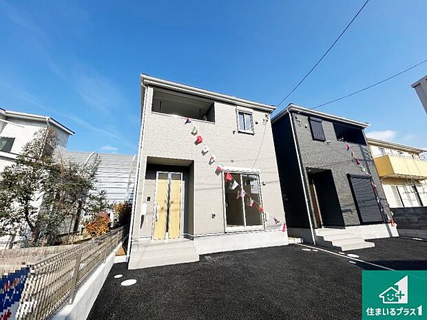 【外観】お客様に長く安心して住んでいだだける事にこだわった家づくり！住んでからのアフターサービスにもしっかりと取り組んでいます！