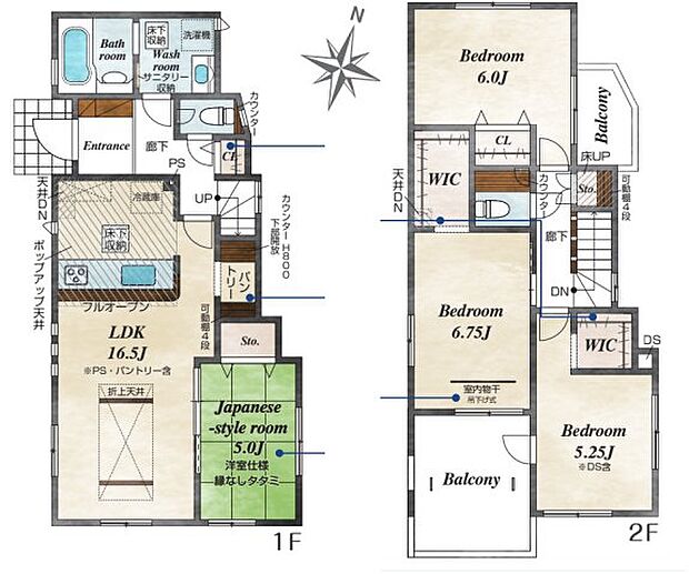 【3LDK】○西大寺北小学校・・・徒歩19分 ○平成中学校・・・徒歩17分