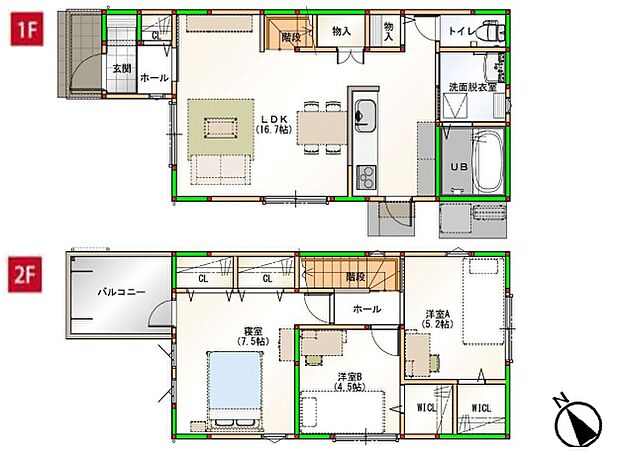 【3LDK】○殿山第一小学校・・・徒歩９分 ○第一中学校・・・徒歩１０分