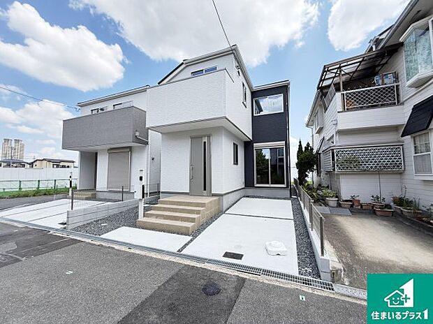 【外観】安心の10年保証！外観を美しく保ち、雨水で汚れを落とします！気になることがありましたら、お気軽にお問い合わせください！