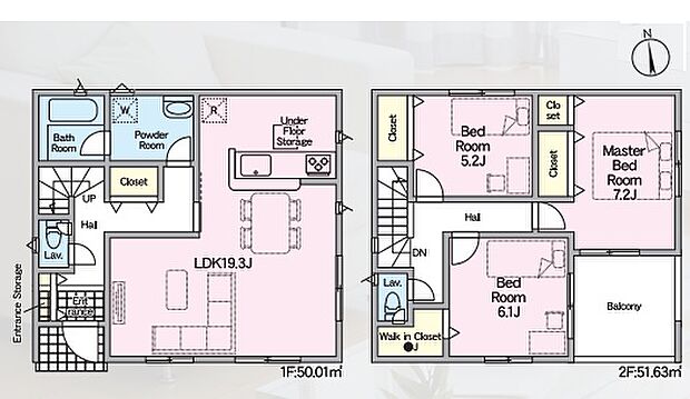 【4LDK】○長尾小学校・・・徒歩27分 ○長尾中学校・・・徒歩24分