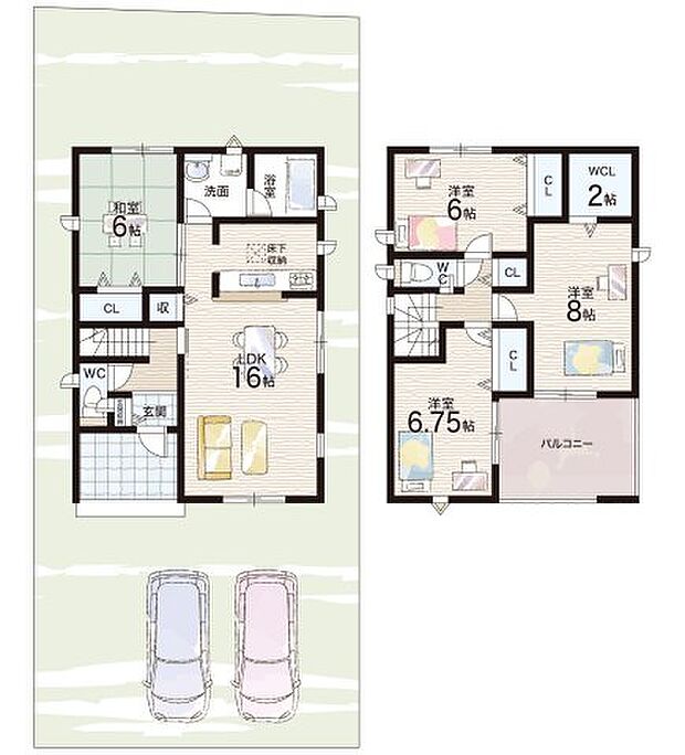 【4LDK】○中主小学校・・・徒歩14分 ○中主中学校・・・徒歩10分