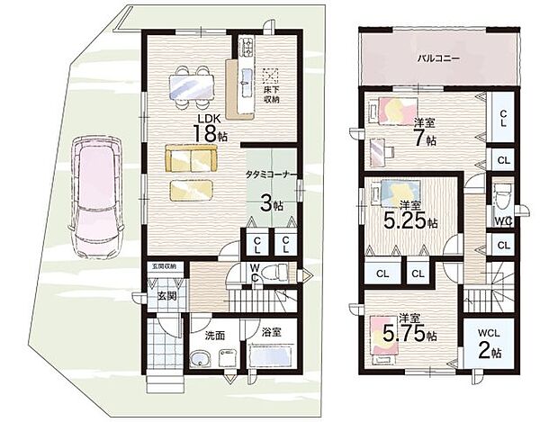 【3LDK】○長瀬東小学校・・・徒歩10分 ○金岡中学校・・・徒歩11分