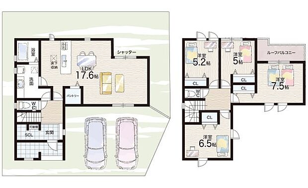 【4LDK】○松尾台小学校・・・徒歩32分 ○清陵中学校・・・徒歩32分