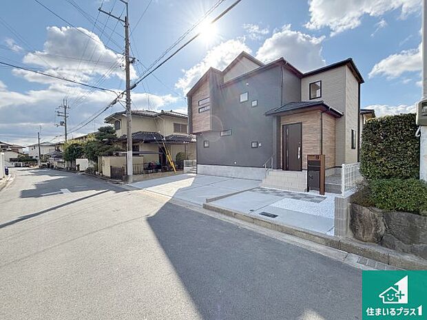 【外観】お客様に長く安心して住んでいだだける事にこだわった家づくり！住んでからのアフターサービスにもしっかりと取り組んでいます！