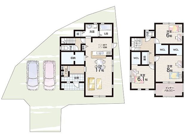 【3LDK】○丹波市小学校・・・徒歩7分 ○北中学校・・・徒歩37分
