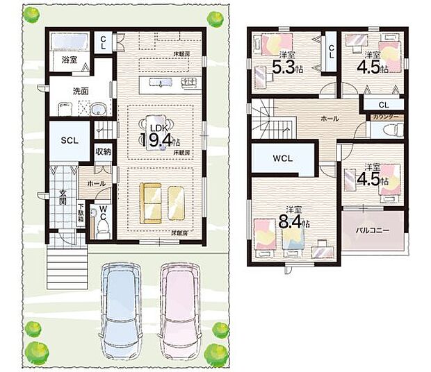 【4LDK】○ありの台小学校・・・徒歩5分 ○有馬中学校・・・徒歩7分