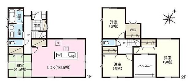 【4LDK】○生駒東小学校・・・徒歩19分 ○緑ヶ丘中学校・・・徒歩11分