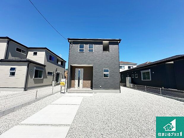 【外観】お客様に長く安心して住んでいだだける事にこだわった家づくり！住んでからのアフターサービスにもしっかりと取り組んでいます！