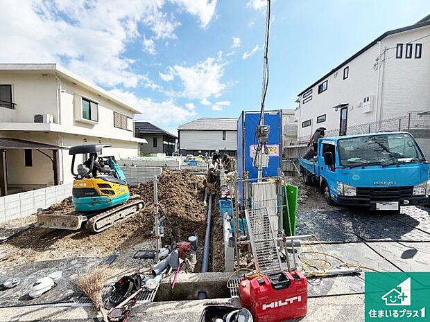 【外観】現在の進捗状況です!順調に作業進行中、完成が待ち遠しいです!詳細の間取り等、お気軽にお問い合わせください!