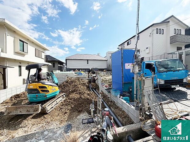 【外観】現在の進捗状況です!順調に作業進行中、完成が待ち遠しいです!詳細の間取り等、お気軽にお問い合わせください!