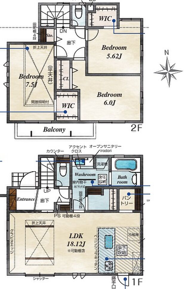 【3LDK】○香陽小学校・・・徒歩5分 ○東香里中学校・・・徒歩10分