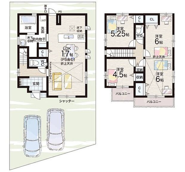 【3LDK】○香陽小学校・・・徒歩5分 ○東香里中学校・・・徒歩10分