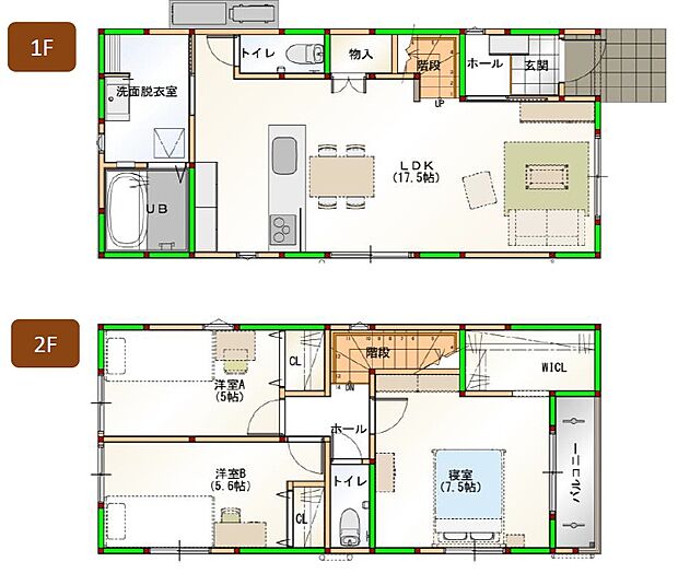 【3LDK】○郡津小学校・・・徒歩10分 ○第二中学校・・・徒歩10分