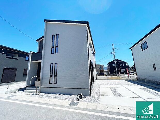 【外観】お客様に長く安心して住んでいだだける事にこだわった家づくり!住んでからのアフターサービスにもしっかりと取り組んでいます!