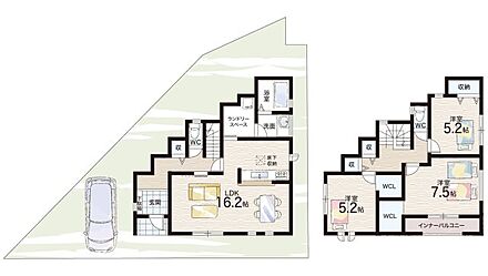 ○五月丘小学校・・・徒歩10分 ○渋谷中学校・・・徒歩8分 