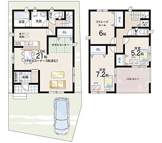 ○東陶器小学校・・・徒歩12分 ○泉ケ丘東中学校・・・徒歩17分 
