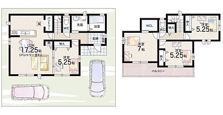 ○北山本小学校・・・徒歩3分 ○桂中学校・・・徒歩12ｓ分 