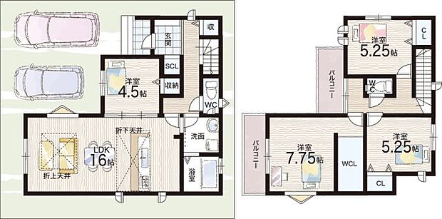 【4LDK】○百々小学校・・・徒歩5分 ○山科中学校・・・徒歩28分
