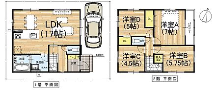 ○笹原小学校・・・徒歩4分 ○笹原中学校・・・徒歩10分 