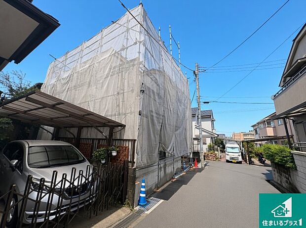 【外観】現在建築中!落ち着いた街並みで新生活を始めることが出来そう!周辺の物件も併せてご紹介させて頂きます!