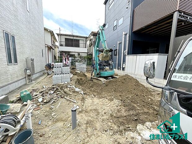 【外観】現在の進捗状況です!順調に作業進行中、完成が待ち遠しいです!詳細の間取り等、お気軽にお問い合わせください!