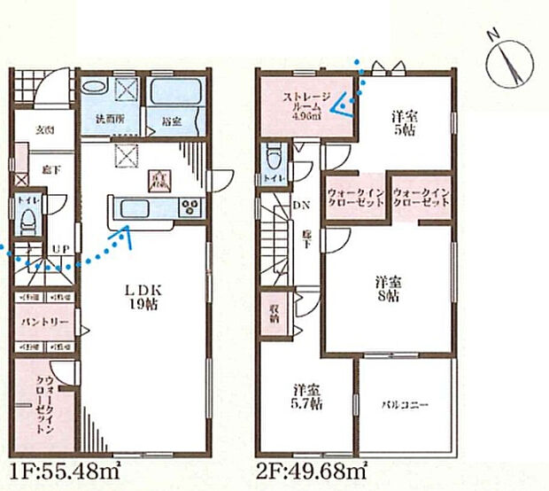 【3LDK】○堅田小学校・・・徒歩9分 ○堅田中学校・・・徒歩8分
