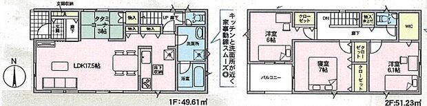 【3LDK】○大正小学校・・・徒歩9分 ○大正中学校・・・徒歩22分