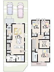 ○北小学校・・・徒歩8分 ○狭山中学校・・・徒歩21分 