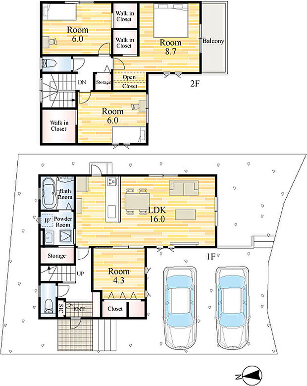 【28号地】間取図