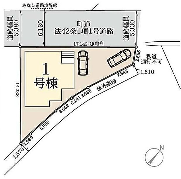 【区画図】
