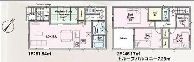 【2号棟】間取り図