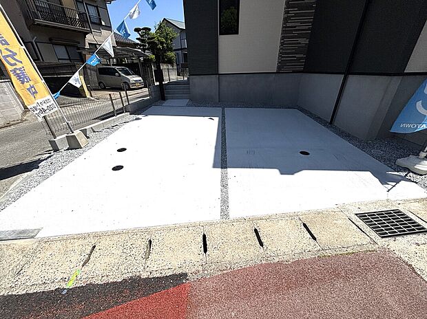 【1号棟】駐車並列2台可！