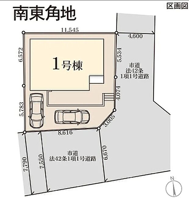 【区画図】